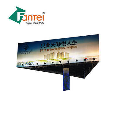 Insegne impermeabili all'aperto all'aperto laminate delle insegne 440gsm del PVC del film
