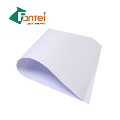200DX300D insegna bianca del PVC del Banner flessibile in PVC 300gsm per stampa del manifesto