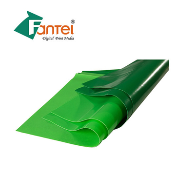 Il PVC impermeabile ha ricoperto il rotolo della tela cerata da 650 GSM, tessuto del vinile del PVC di 0.9mm