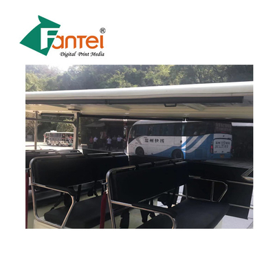 Segretezza dell'insegna del PVC della maglia della tenda, resistenza al fuoco Mesh Banner With Liner