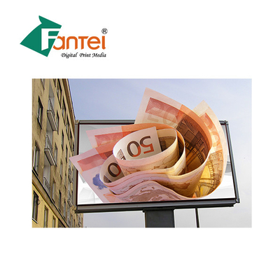 Insegne all'aperto del PVC di Matte Flex, materiale dell'insegna di Frontlit del tessuto 440Gram